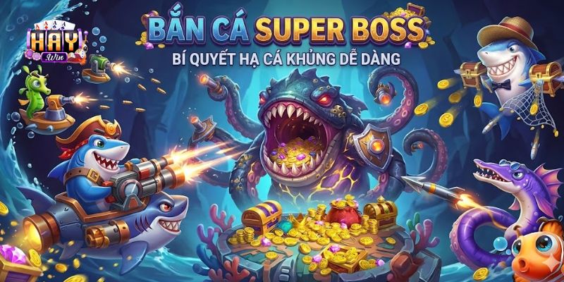 Mẹo Bắn cá Super Boss hiệu quả cho game thủ Haywin