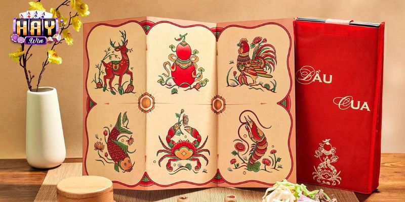 Bộ bầu cua mini cao cấp tiện mang theo khi đi ra ngoài