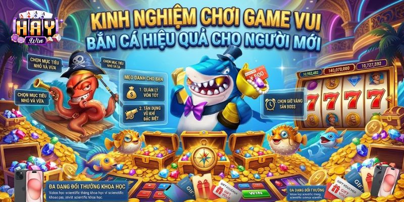 Người chơi tham gia săn Boss và cạnh tranh trên bảng xếp hạng game vui bắn cá
