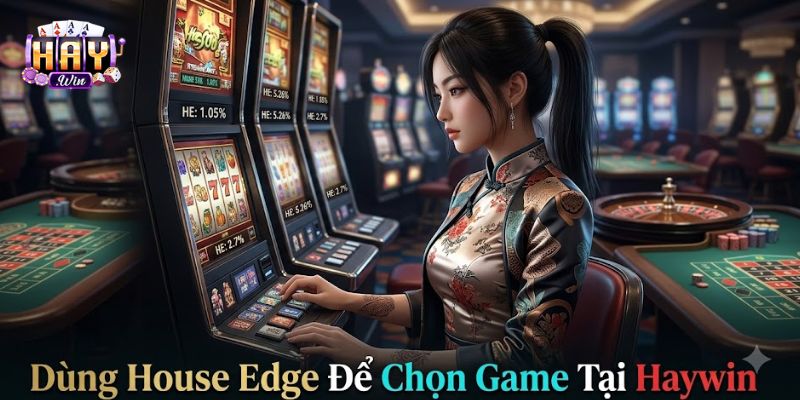 House Edge là gì khi so sánh game tại HAYWIN