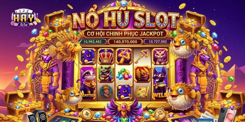 Hướng dẫn chơi nổ hũ slot trên Haywin