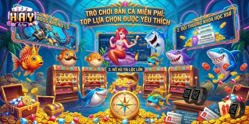 Trò Chơi Bắn Cá Miễn Phí: Top Lựa Chọn Được Yêu Thích